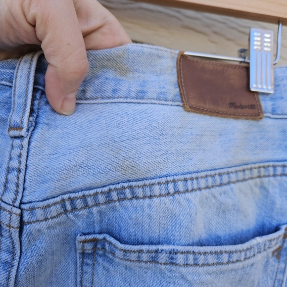 Madewell the Perfect Summer Jean light wash size 28 28 inch inseam light flaws - Picture 8 of 10
